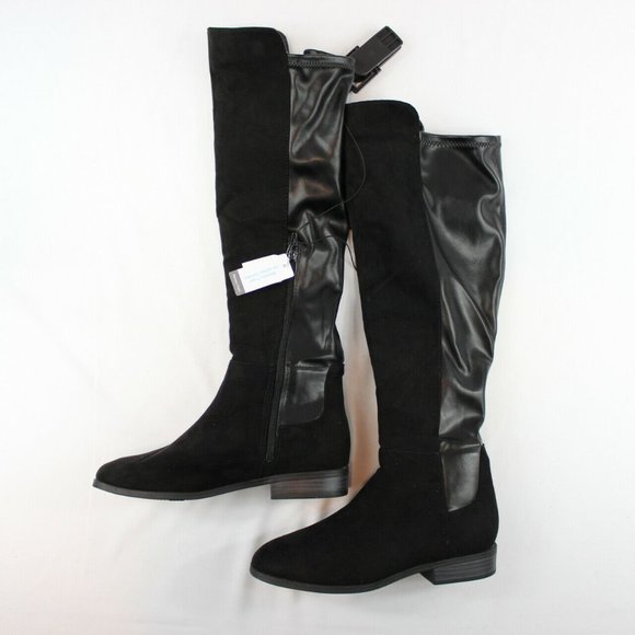 Time and Tru Shoes - 3/$60 Time and Tru Tall Faux Leather Suede Boots